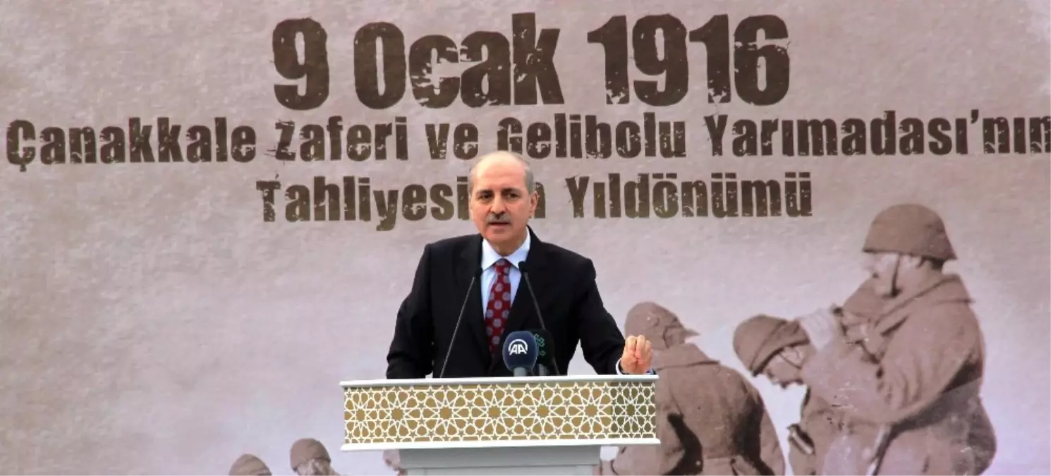 Bakan Kurtulmuş: "Çanakkale\'deki Büyük Zaferle, 15 Temmuz Büyük Zaferi Arasında Hiçbir Fark Yoktur"