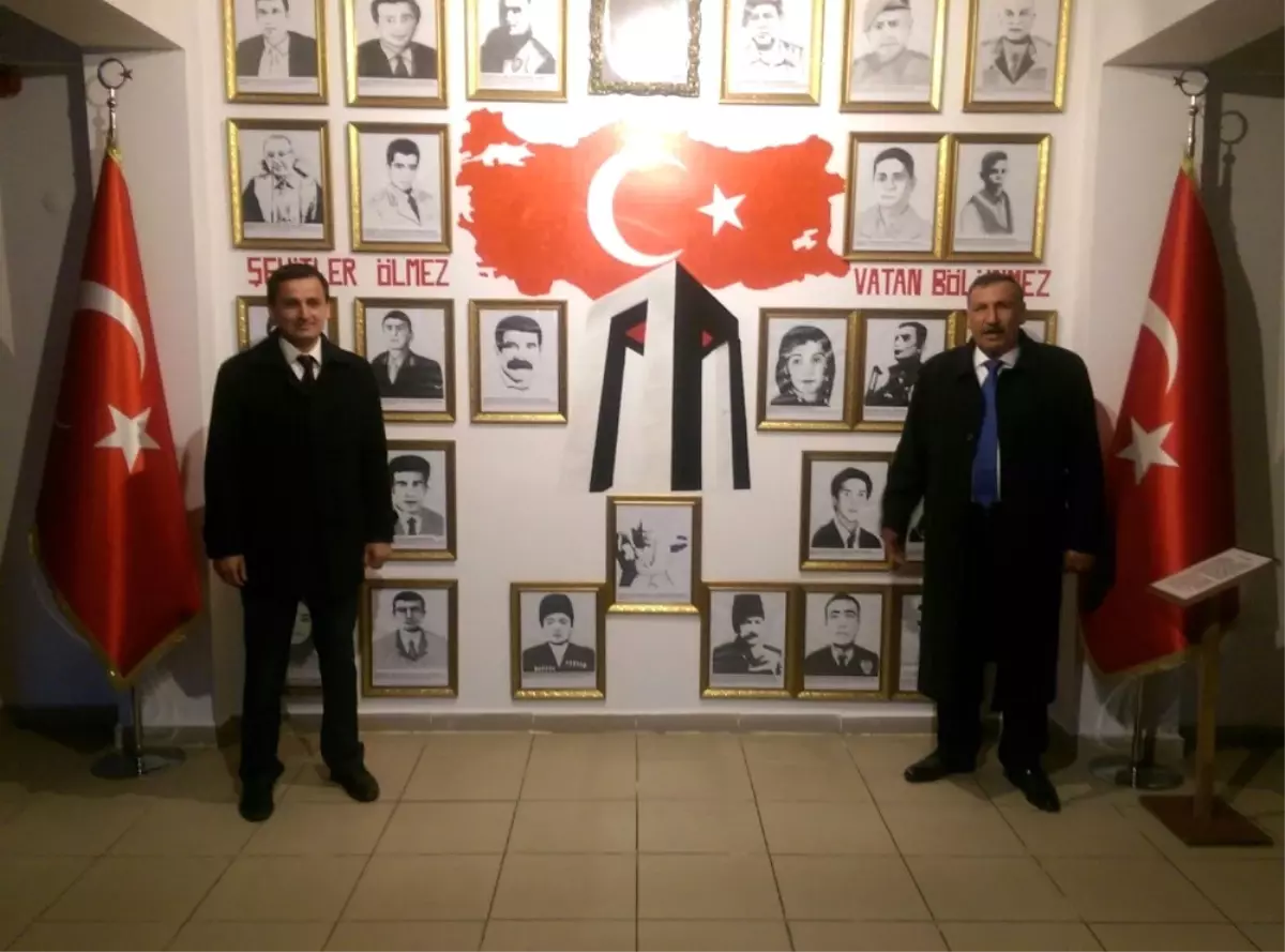 Çüngüş\'te Şehitler Köşesi Yapıldı