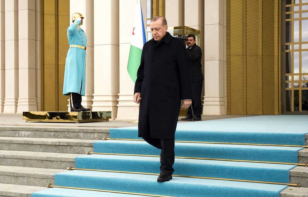 Erdoğan Hırvat Mevkidaşını Törenle Karşıladı