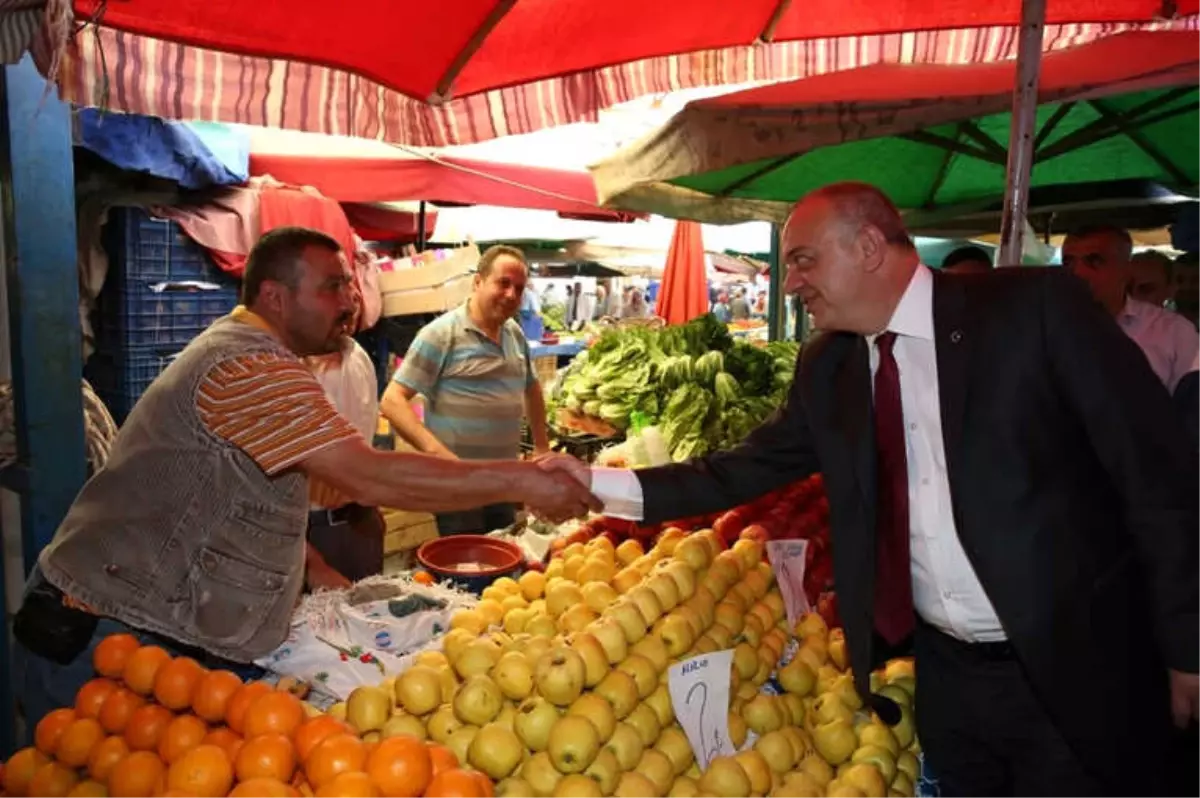 Geçici Pazarın Yeri Ortaklaşa Belirlendi