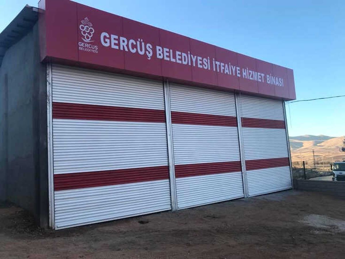Gercüş Belediyesine Yeni İtfaiye Deposu Yapıldı
