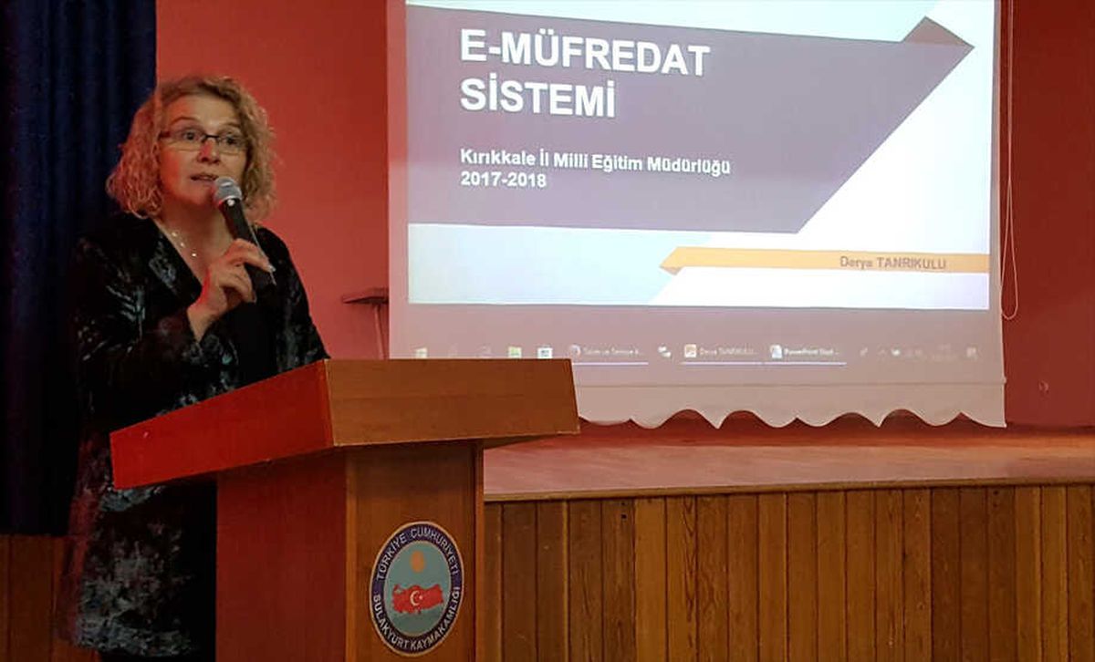 Sulakyurt\'ta E-müfredat Semineri