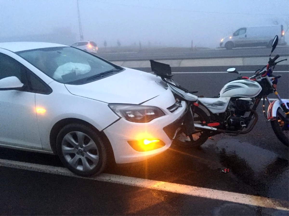 Tekirdağ\'da Trafik Kazası: 1 Yaralı