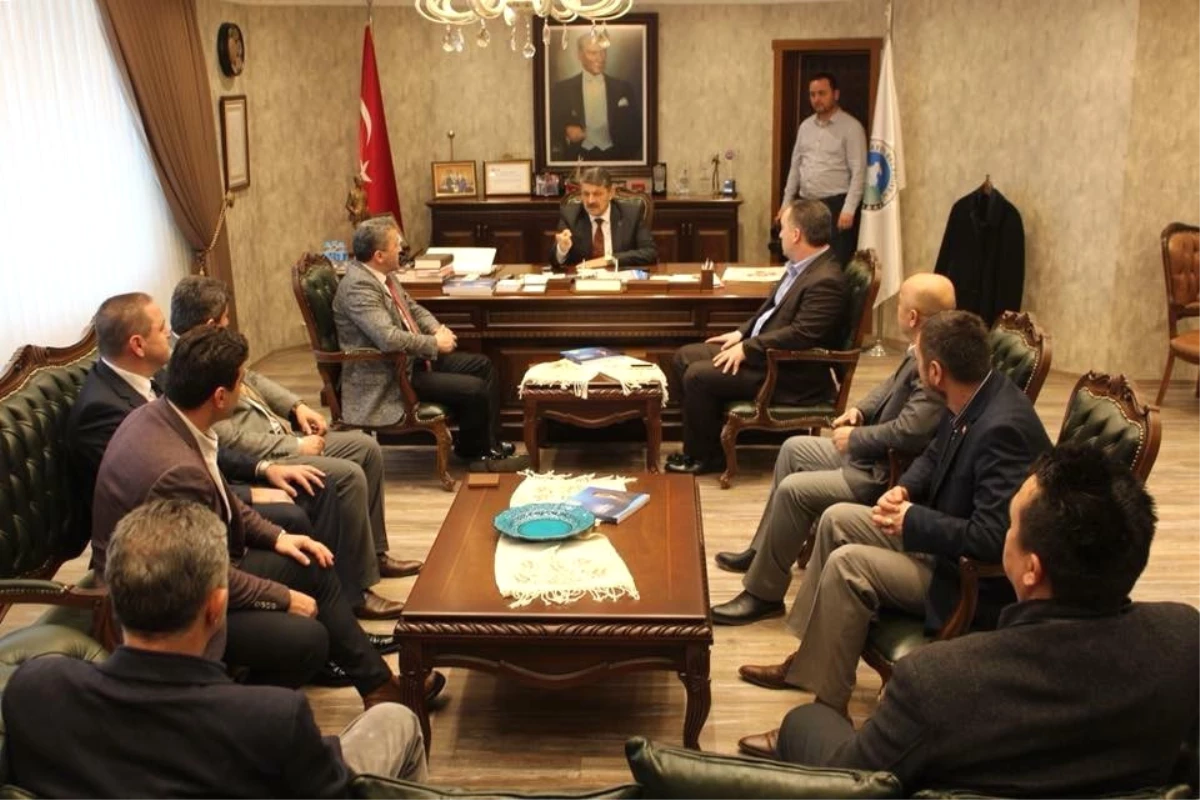 Başkan Akın, AK Parti Yönetimini Ağırladı