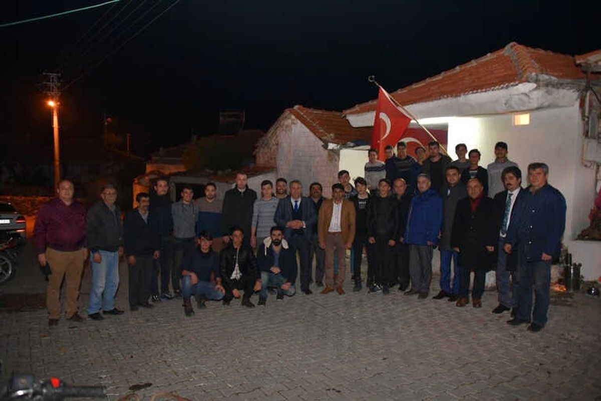 Başkan Çerçi\'ye Yuntdağı\'nda Yoğun İlgi