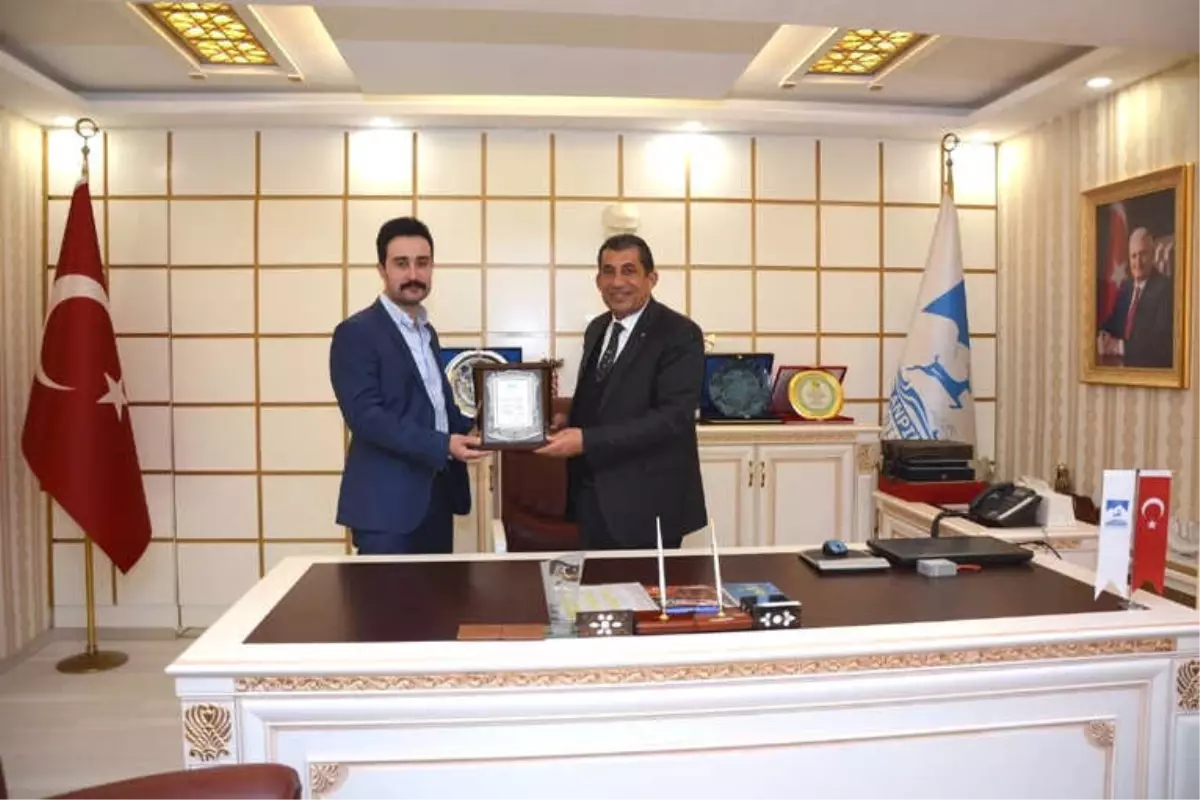 Dedaş Şanlıurfa Proje Müdüründen Başkan Atilla\'ya Ziyaret