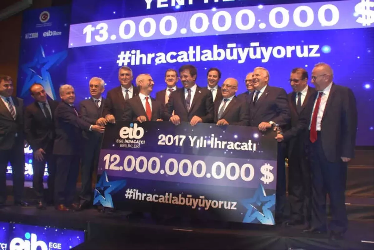 Egeli İhracat Yıldızlarının Ödülleri Bakan Zeybekci\'den