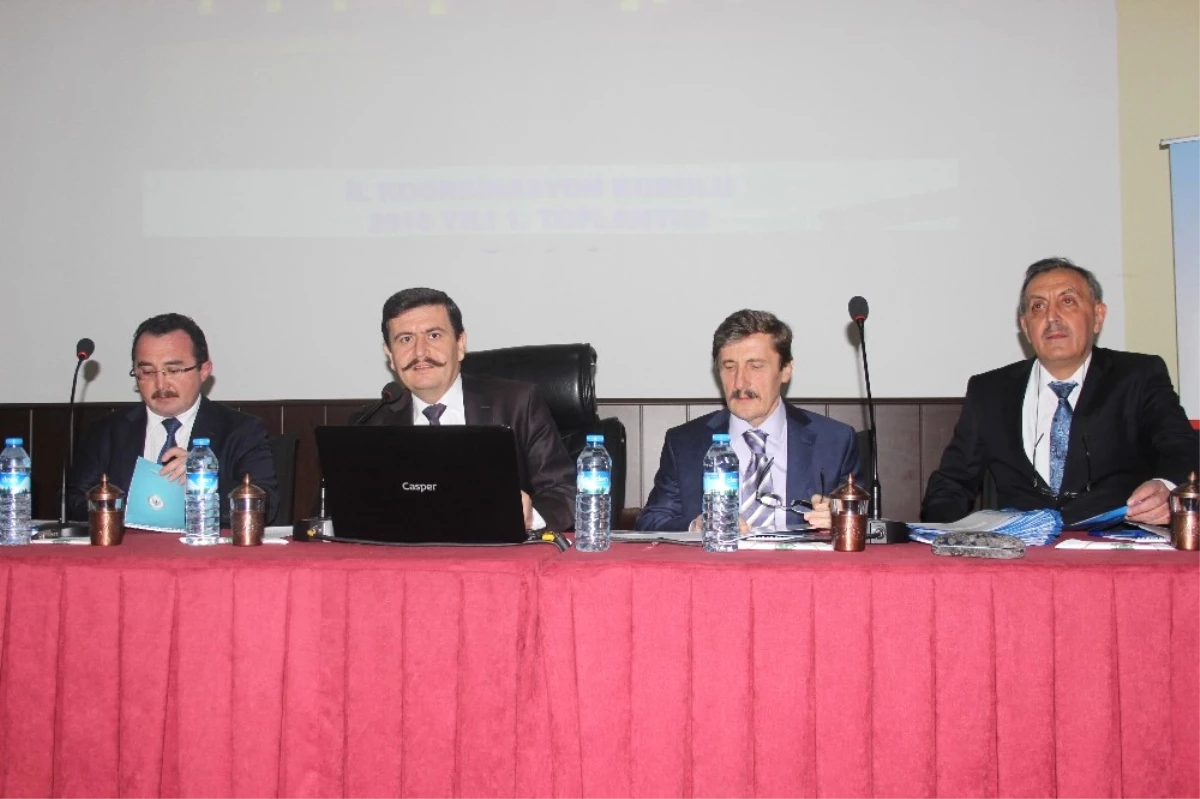 Erzincan İl Koordinasyon Kurulu 2018 Yılı İlk Toplantısı Yapıldı