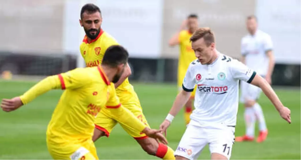 Hazırlık Maçında Göztepe ile Atiker Konyaspor Yenişemedi