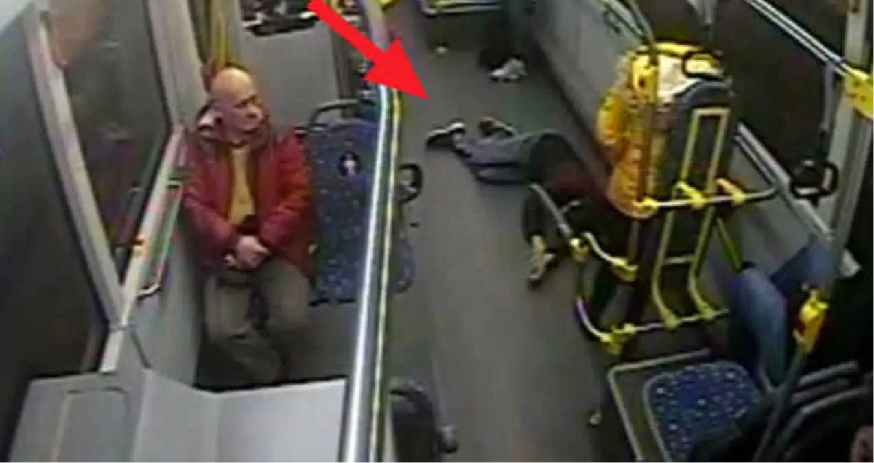 Kahraman Otobüs Şoförü, Bayılan Genci Hastaneye Böyle Yetiştirdi