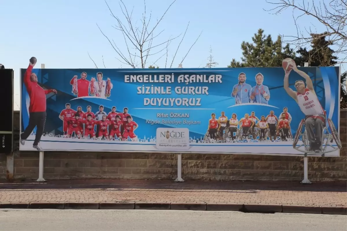 Niğde Belediyesinden Engelli Sporculara Teşekkür