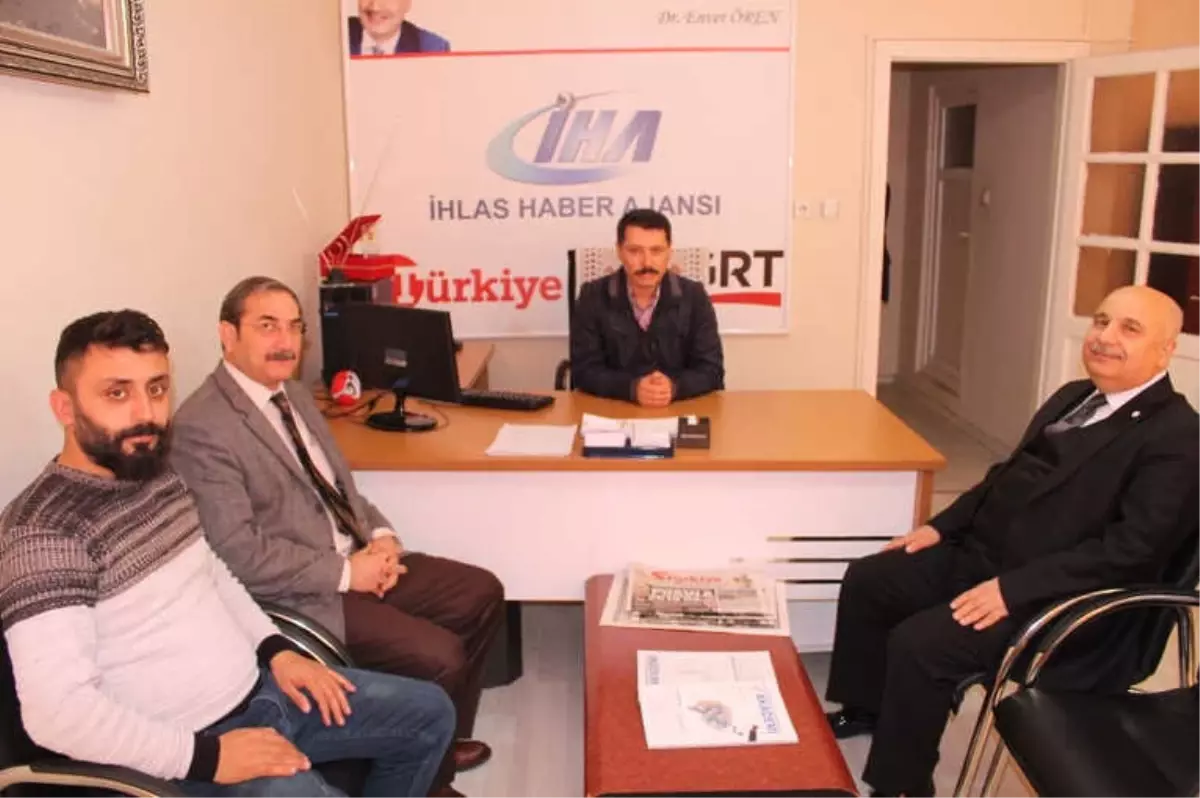 Rektör Gönüllü\'den İha\'ya Ziyaret