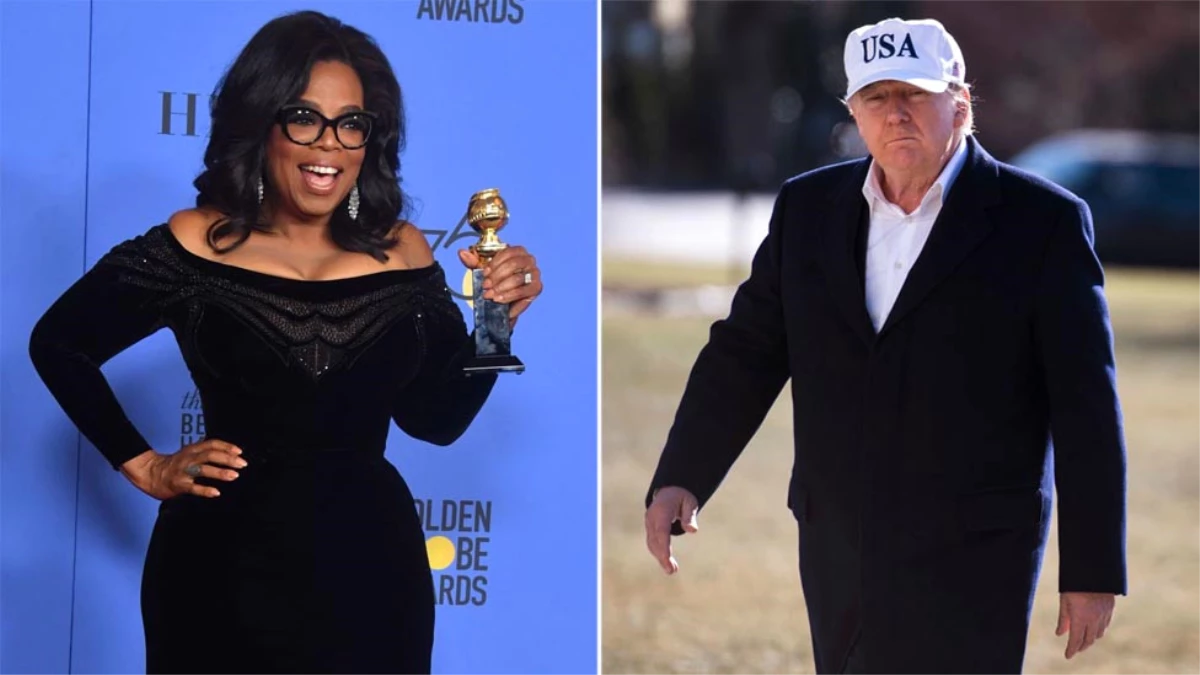 Trump: 2020\'de Başkan Adayı Olursa Oprah\'ı Yenerim