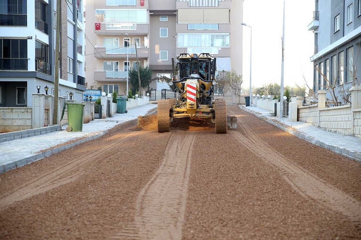 1200 Evler Mahallesi\'nde Yeni Yollar Yapılıyor