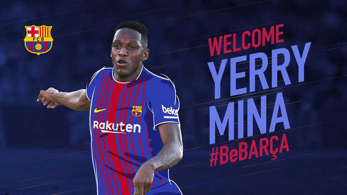 Barcelona Yerry Mina\'yı Transfer Etti