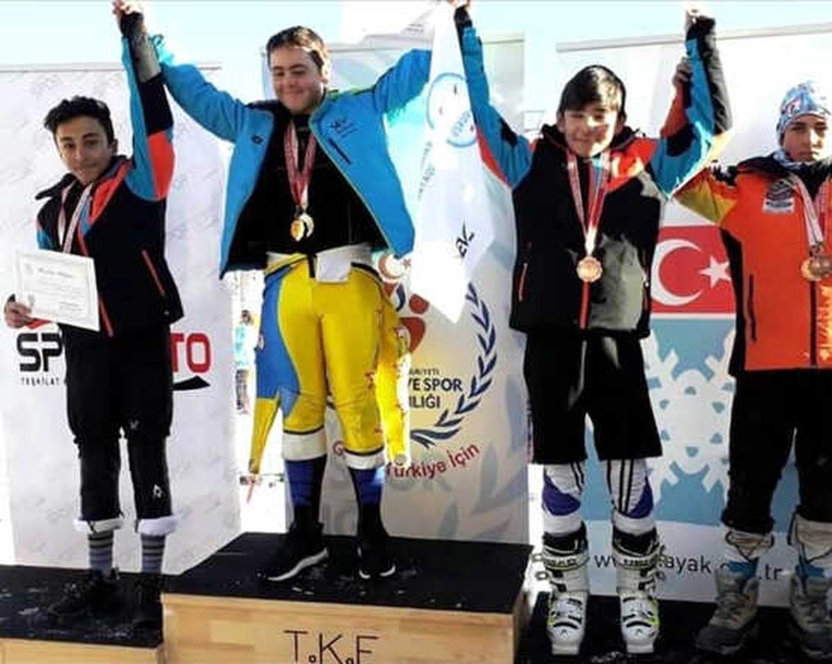 Bingöllü Kayakçı Türkiye 2\'incisi Oldu
