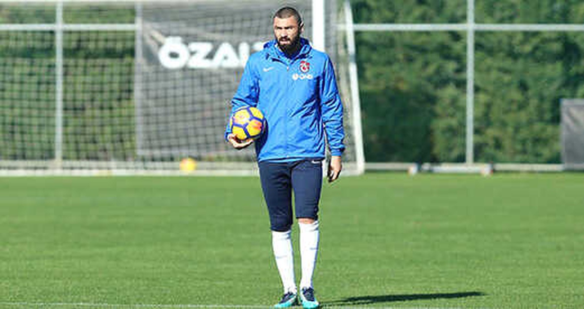 Trabzonspor\'da Burak Yılmaz Çalışmalara Başladı