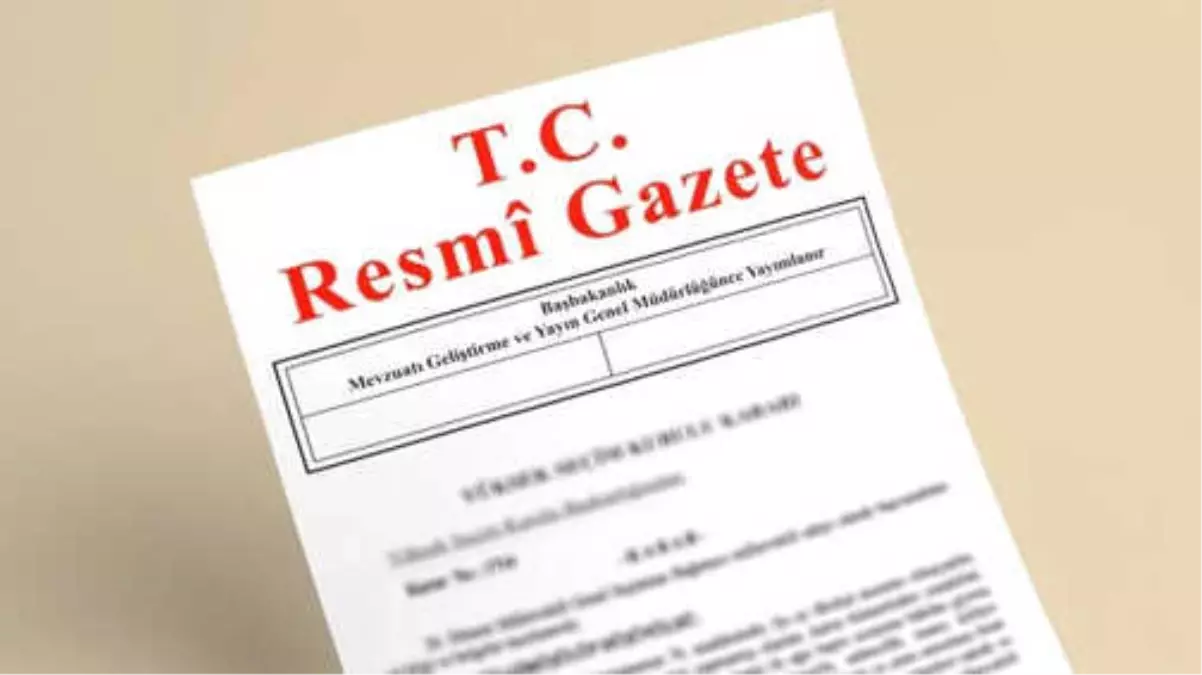 Atama Kararları Resmi Gazete\'de