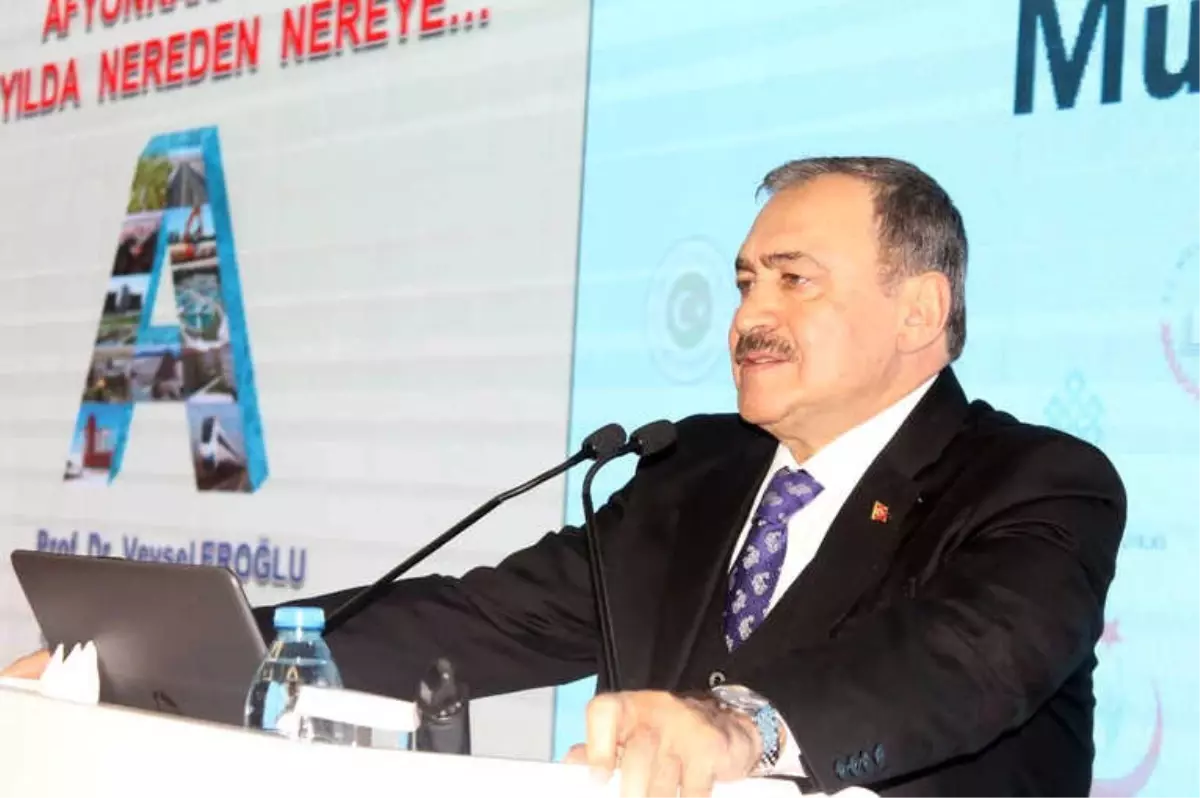 Bakan Eroğlu: "Dünyada 2,5 Milyara Yakın İnsan Su Sıkıntısı Çekiyor"