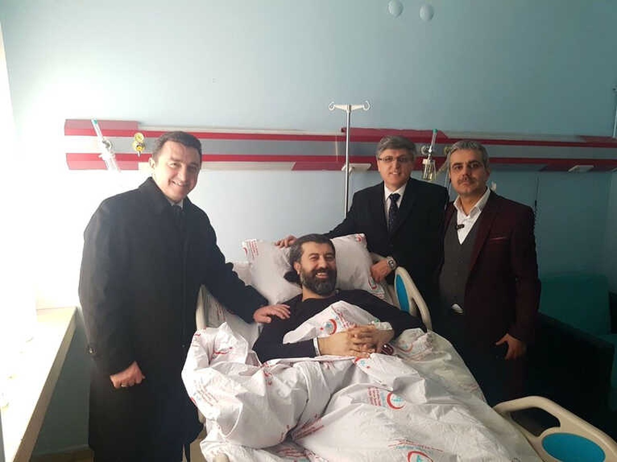Başkan Bakıcı\'dan Hastane Ziyaretleri