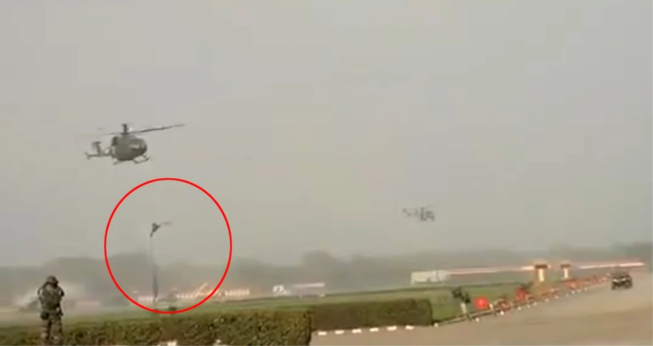 Tatbikatta İp Koptu, Askerler Helikopterden İnerken Yere Çakıldı