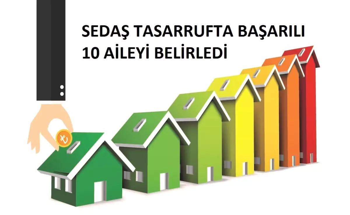 Sedaş Elektrik Tasarrufunda Başarılı Olan 10 Aileyi Seçti