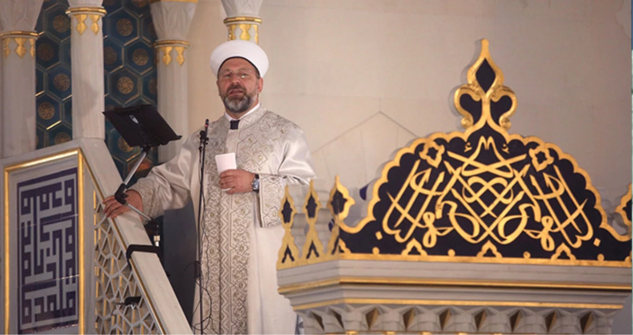 Diyanet İşleri Başkanı ABD\'de Cuma Namazı Kıldırdı, Kudüs\'e Selam Gönederdi