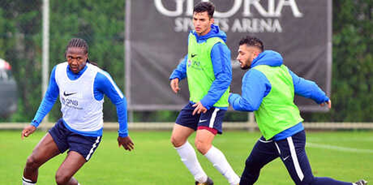 Trabzonspor\'da Okay Yokuşlu Takımdan Ayrı Çalıştı