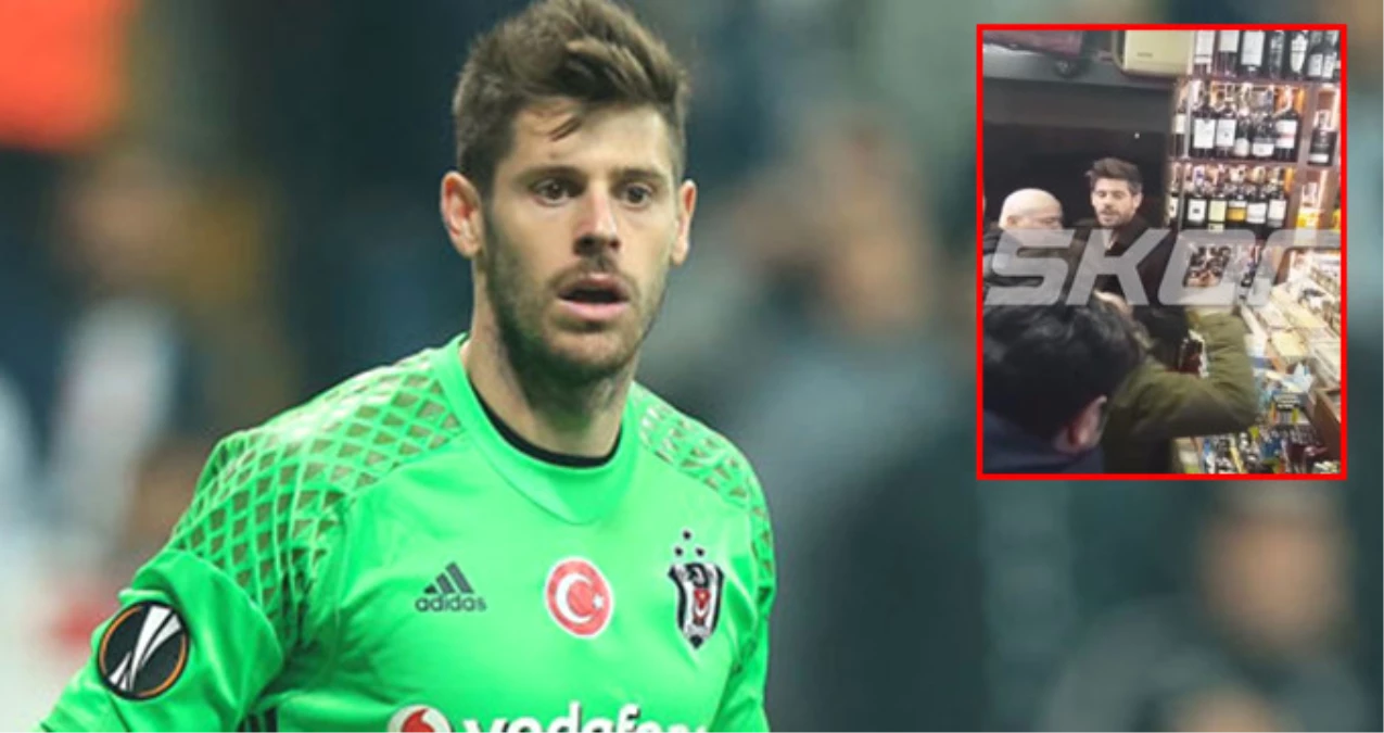 Beşiktaşlı Fabri Tekel Bayiden Sigara Alırken Görüntülendi!