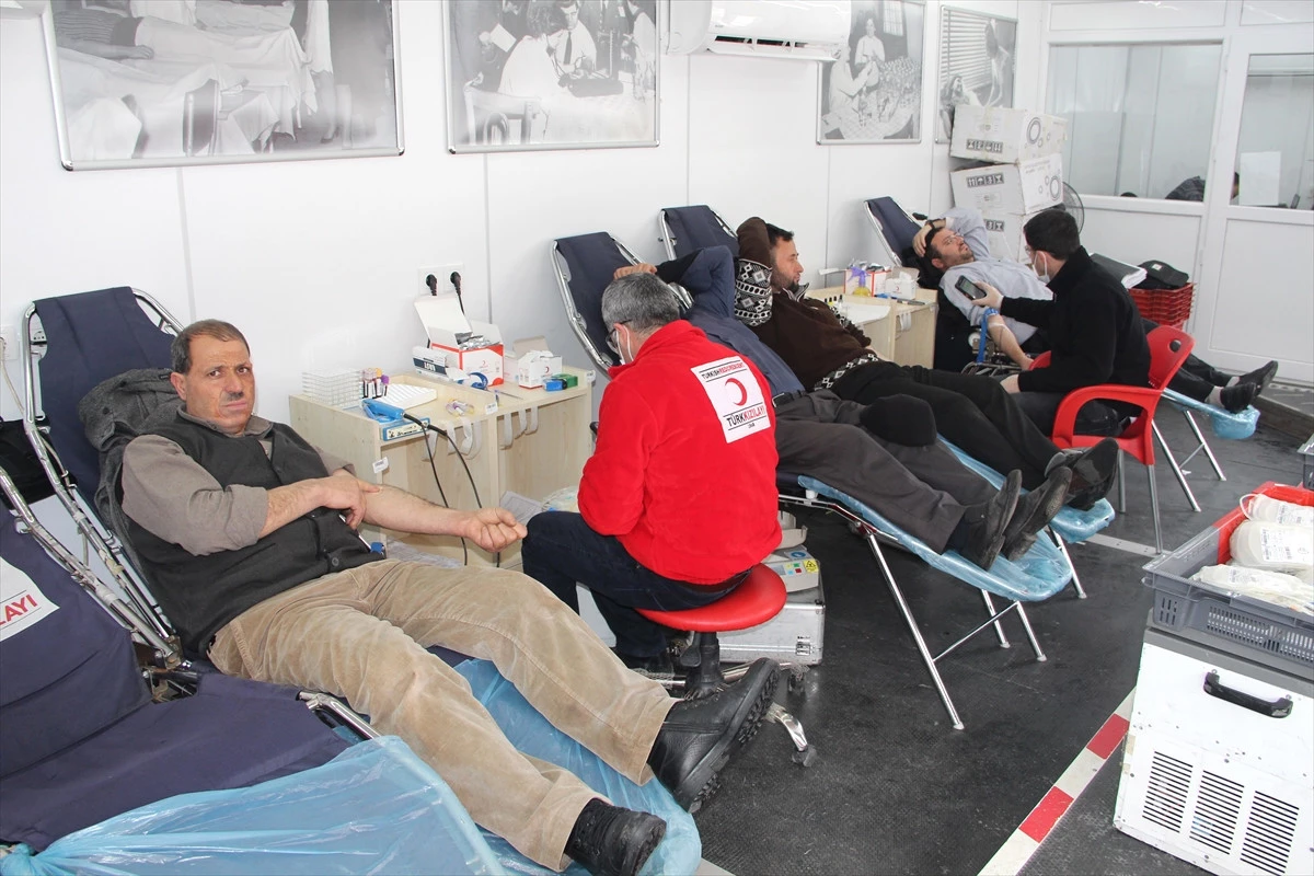 Güroymak\'ta Kan Bağışı Kampanyası