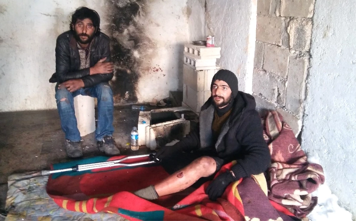 Harabe Binadaki Yaralı Suriyeli, Terörist Paniğine Neden Oldu