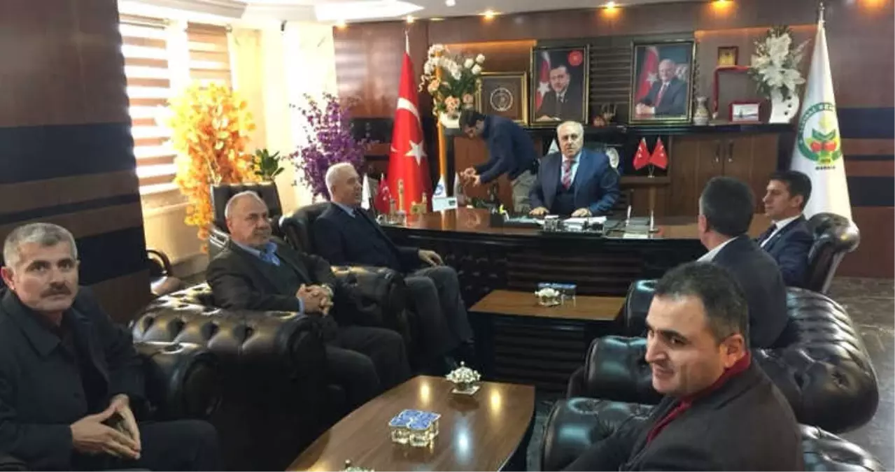 AK Parti Mardin İl Başkanı Nihat Eri\'den Yeşilli\'ye Ziyaret