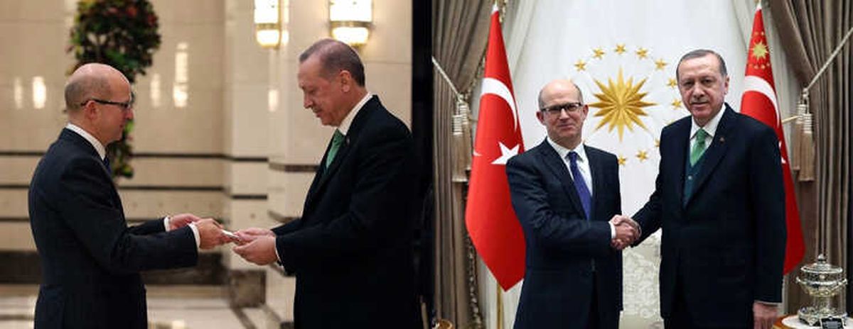 Birleşik Krallık Büyükelçisini Kabul Etti