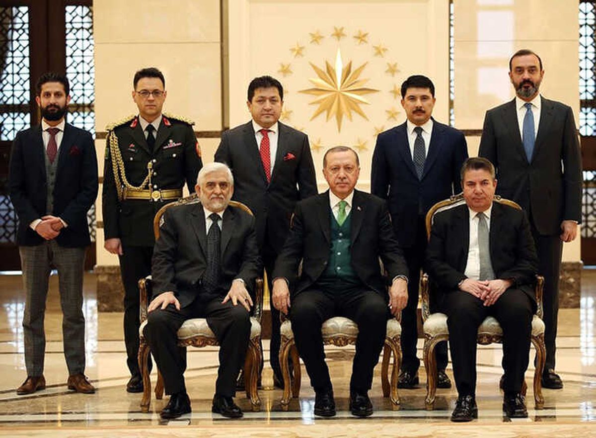 Erdoğan, Afgan Büyükelçiyi Kabul Etti