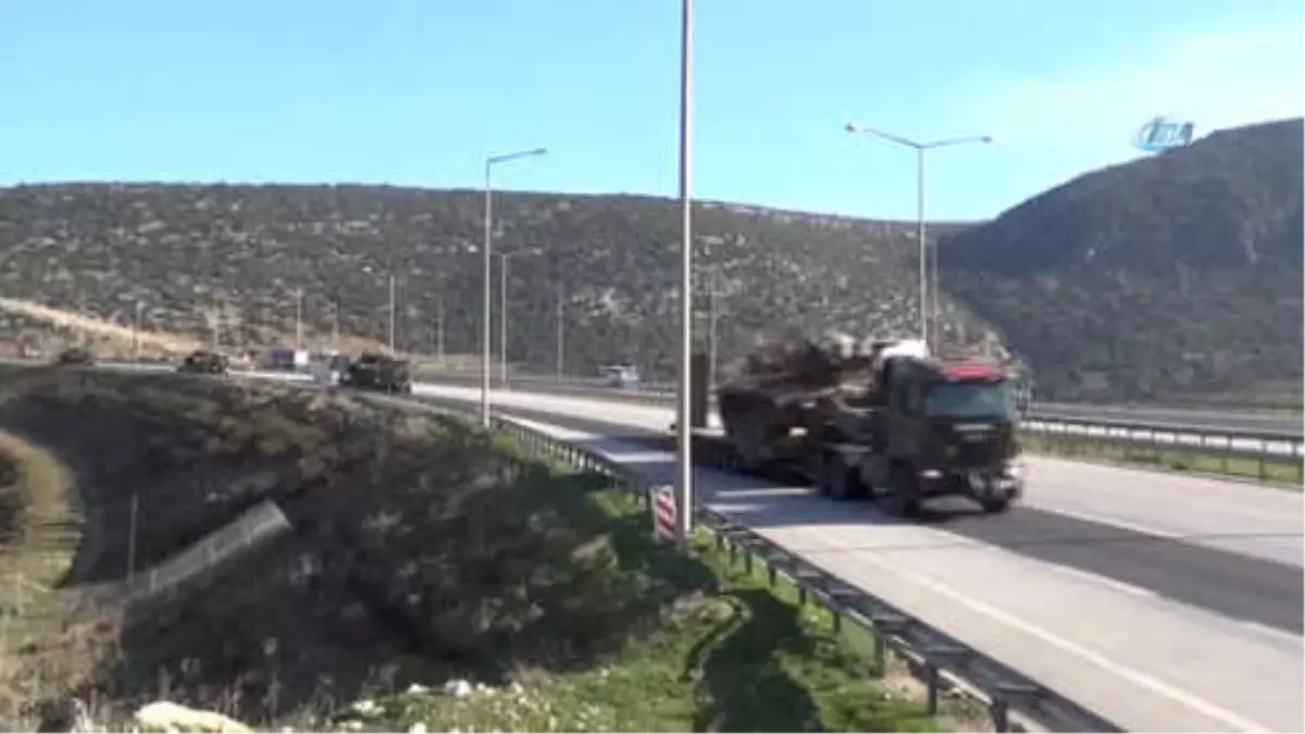 Hatay\'a Tank Sevkıyatı