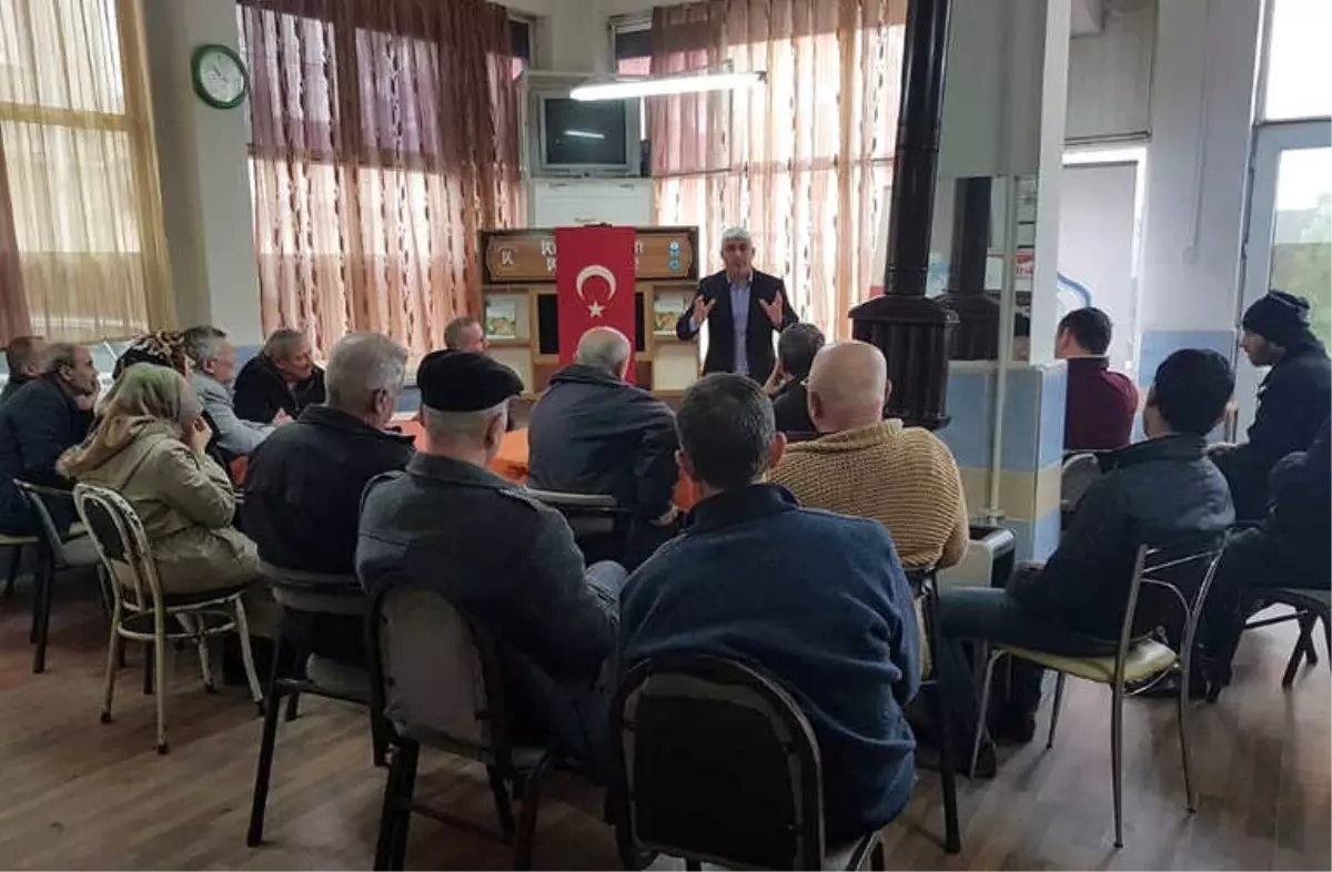 Kahvehanede Aile İçi İletişim Semineri