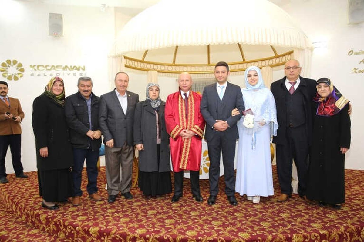 Kocasinan Belediyesi 2017 Yılında 3 Bin Çiftin Nikahını Kıydı