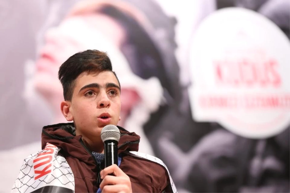 Kudüs Direnişinin Genç Kahramanı Fevzi El-Cuneydi Esenler\'de
