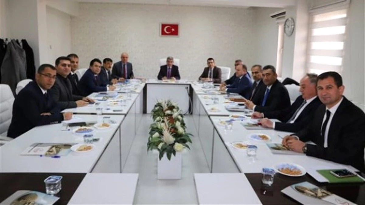 Mardin\'de İlçe Milli Eğitim Müdürleri Toplantısı Yapıldı