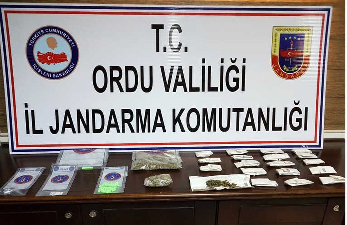 Ordu\'da Jandarmadan Uyuşturucu Operasyonu