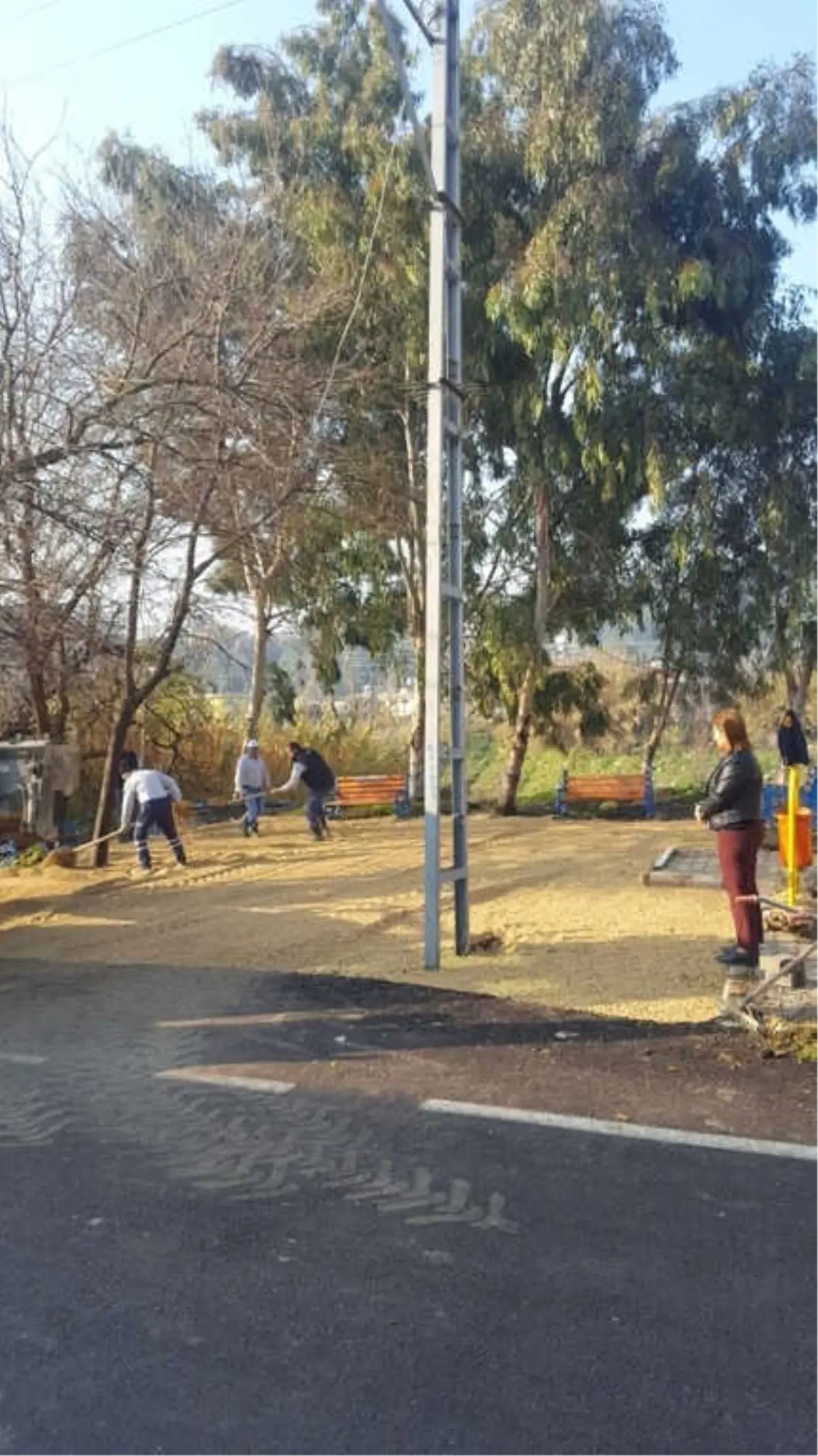 Samandağ\'da Parklara Çevre Düzenlemesi