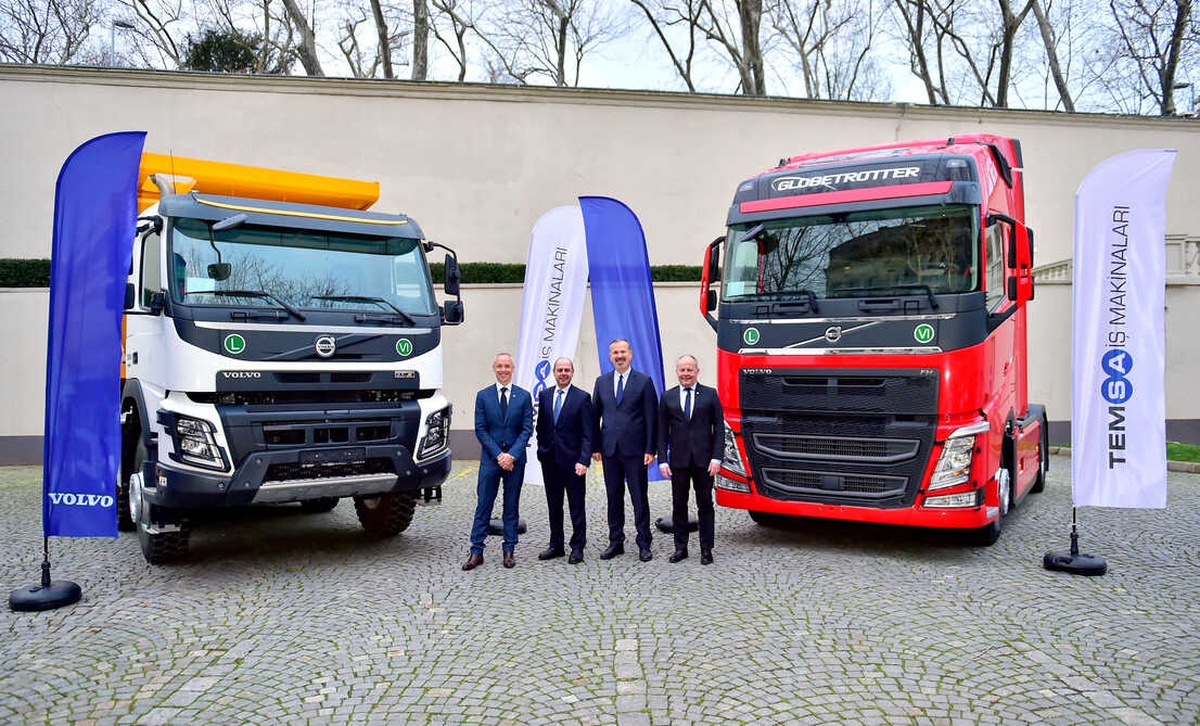 Temsa İş Makinaları Ve Volvo Trucks\'ın İş Birliği Yükselişte