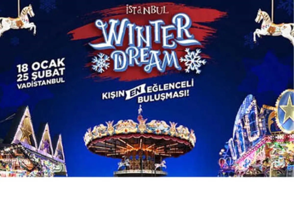 Türkiye\'nin İlk ve Tek Kışlık Lunaparkı: İstanbul Winter Dream