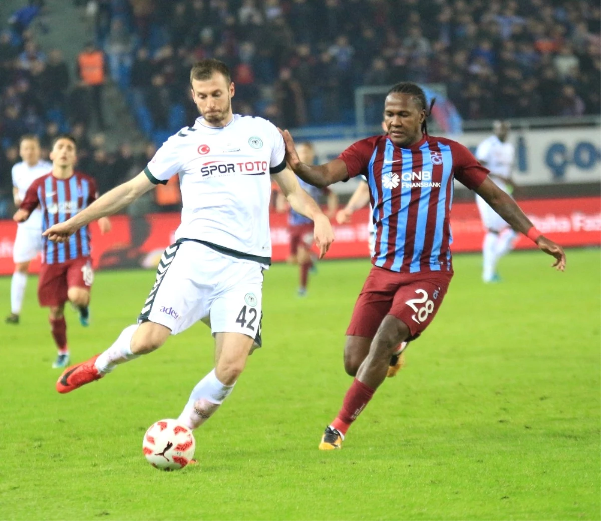 Ziraat Türkiye Kupası: Trabzonspor: 1 - Atiker Konyaspor: 1 (Maç Sonucu)