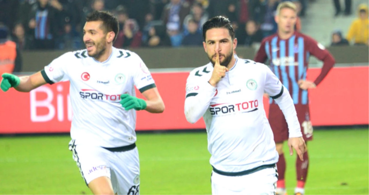 Ziraat Türkiye Kupasında Trabzonspor, Atiker Konyaspor\'a Elendi