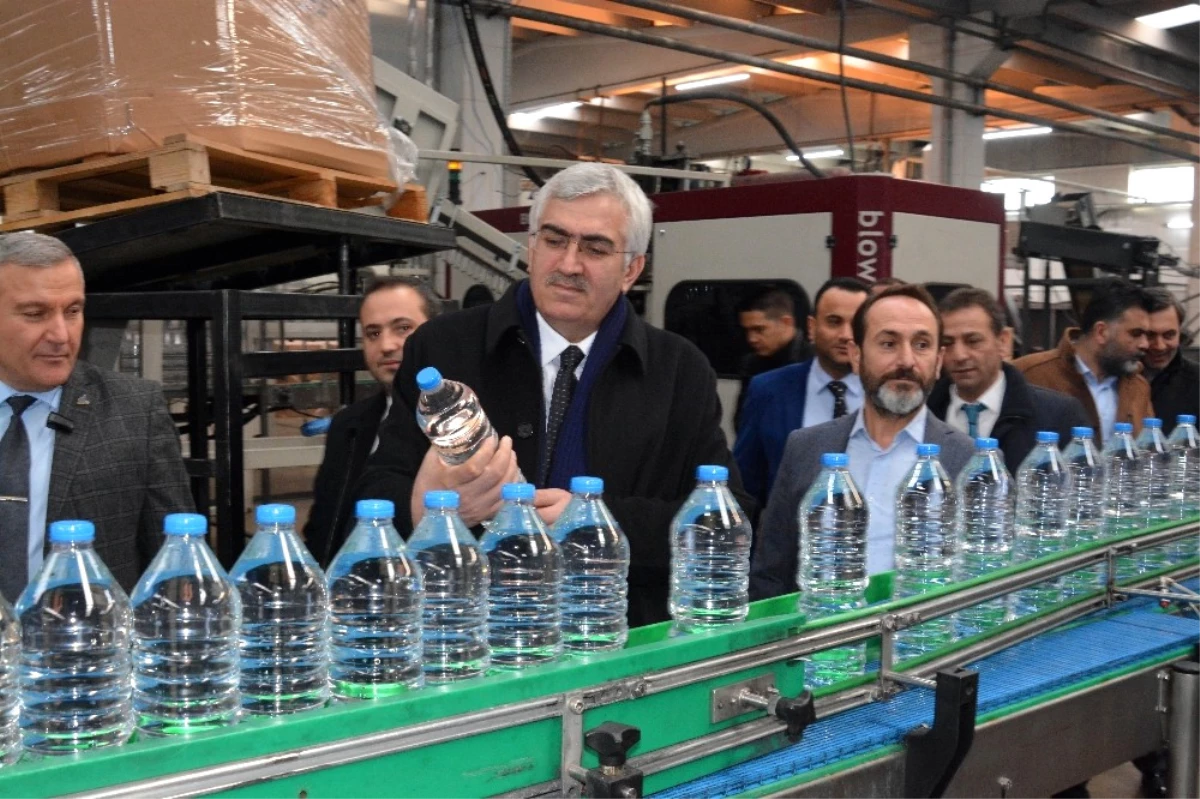 AK Parti Erzurum İl Başkanı Öz, Desni Su Tesislerini Gezdi