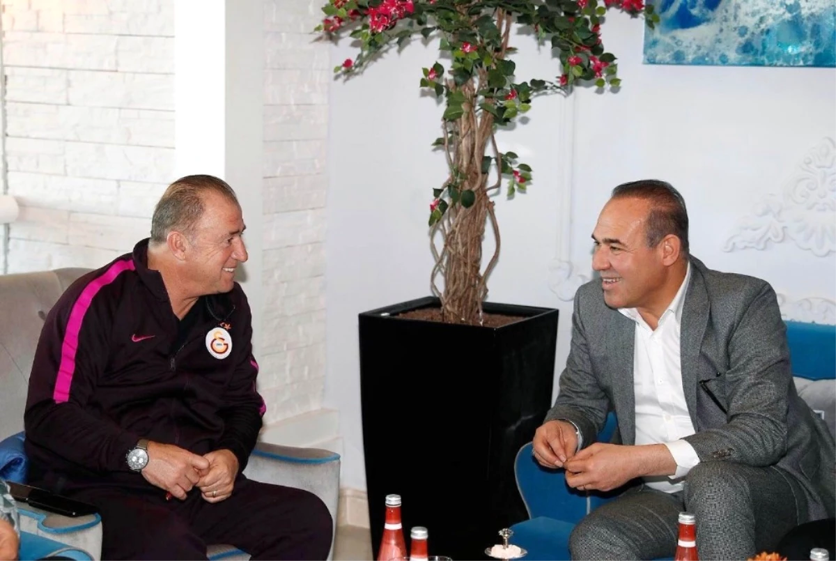 Başkan Sözlü\'den, Fatih Terim\'e "Hayırlı Olsun" Ziyareti