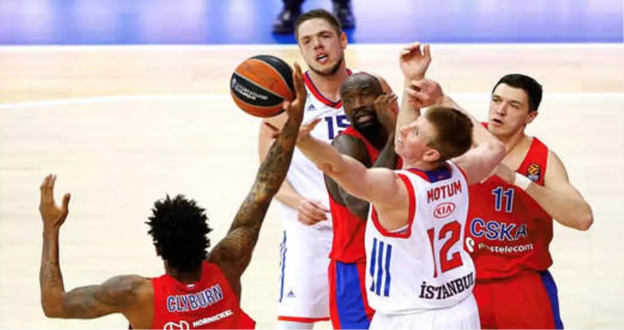 Anadolu Efes, CSKA Moskova\'ya 110-79 Mağlup Oldu