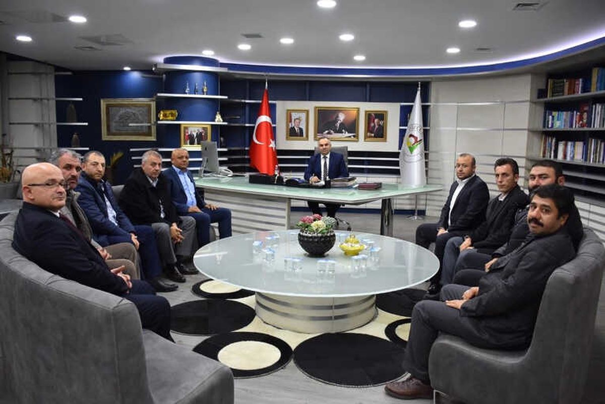 Esnaf Odasından Başkana Ziyaret