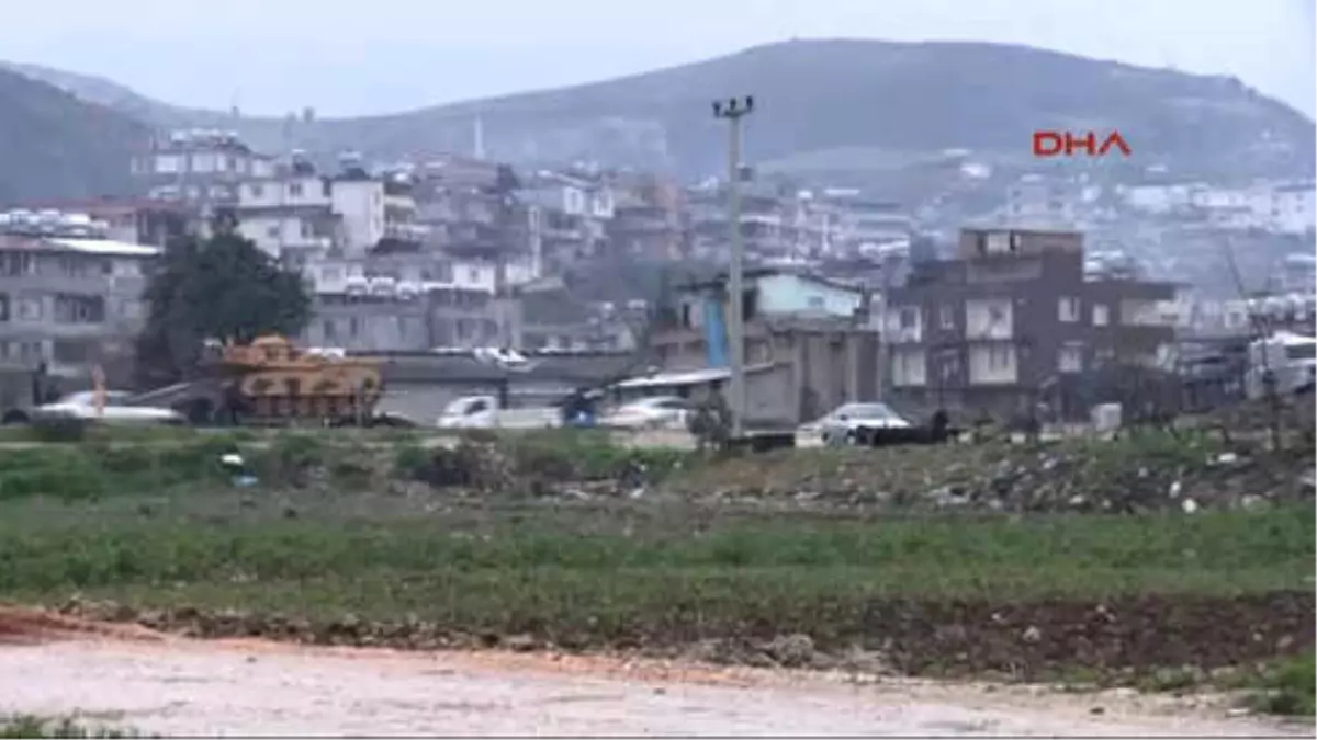 Hatay - Antakya Narlıca Hudut Tabur Komutanlığı\'na Farklı İllerden Gelen Çok Sayıda Tank Tır\'larla...